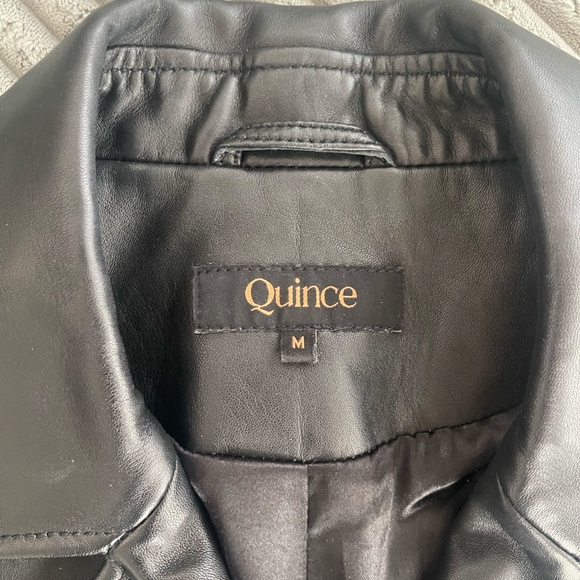 Washed Leather Biker Jacket - Picture 4 of 6